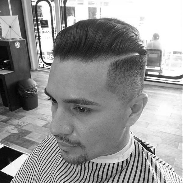 Modern Comb Over Fade Mens Haircuts