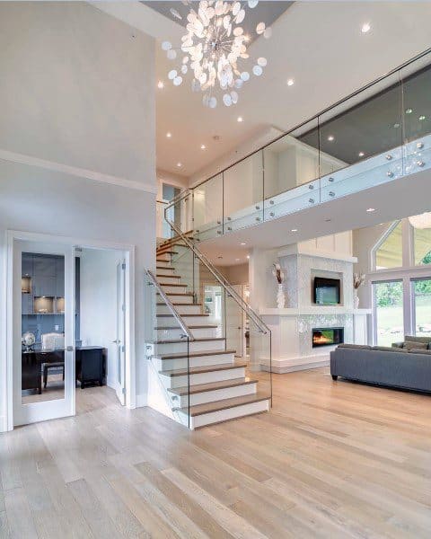 Modern Living Room Staircase Ideas