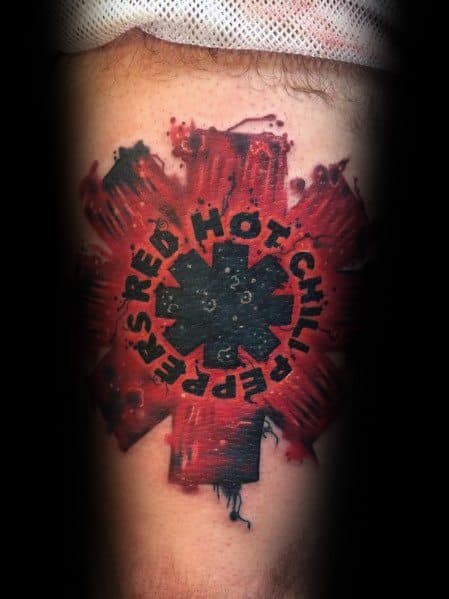 Modern Male Red Hot Chili Peppers Tattoos