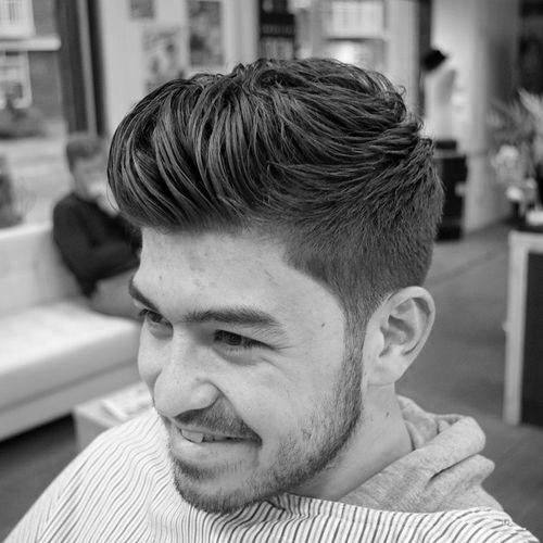 Modern Quiff Hairstyles For Guys With Short Length Sides