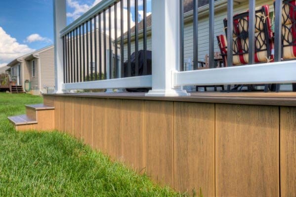 Top 50 Best Deck Skirting Ideas - Elevated Backyard Designs