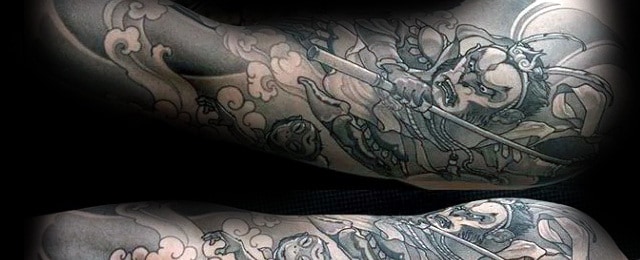 60 Monkey King Tattoo Designs For Men – Sun Wukong Ideas