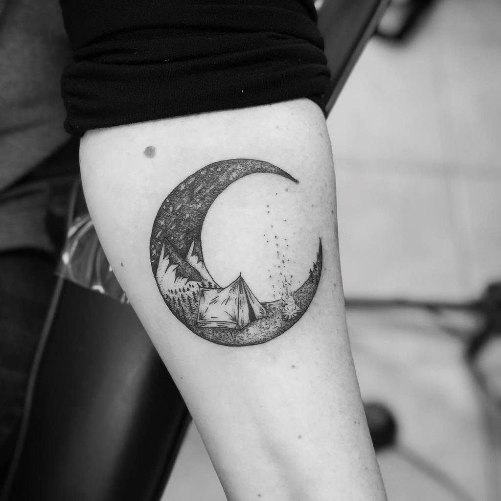 Moon bestfriend tattoo