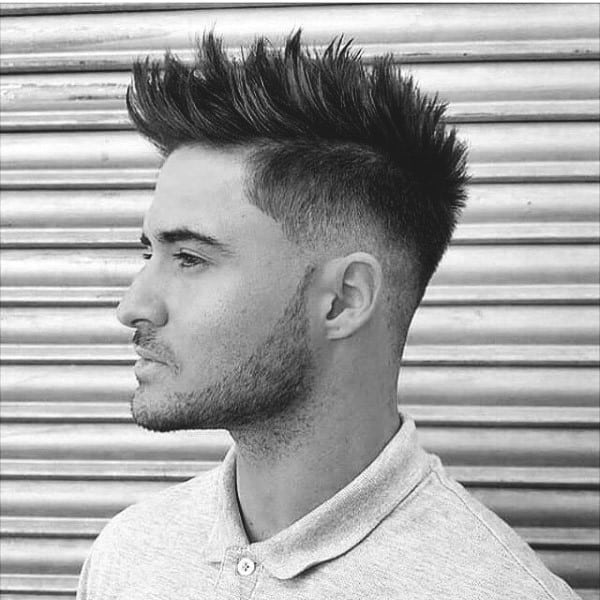 Most Stylish Men Haircuts Spiky Top