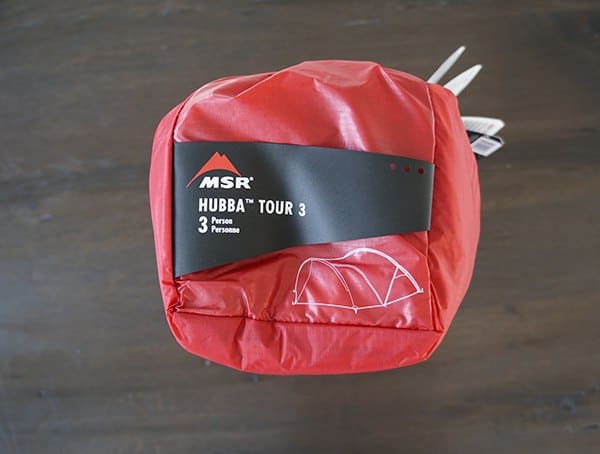 Msr Hubba Tour 3 Tent In Pack