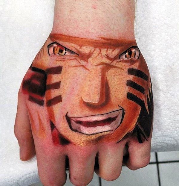 Naruto Tattoo Ideas For Males On Hand