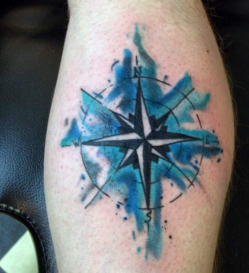 Nautical Star Tattoos For Men