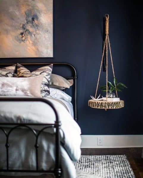 dark blue bedrooms ideas