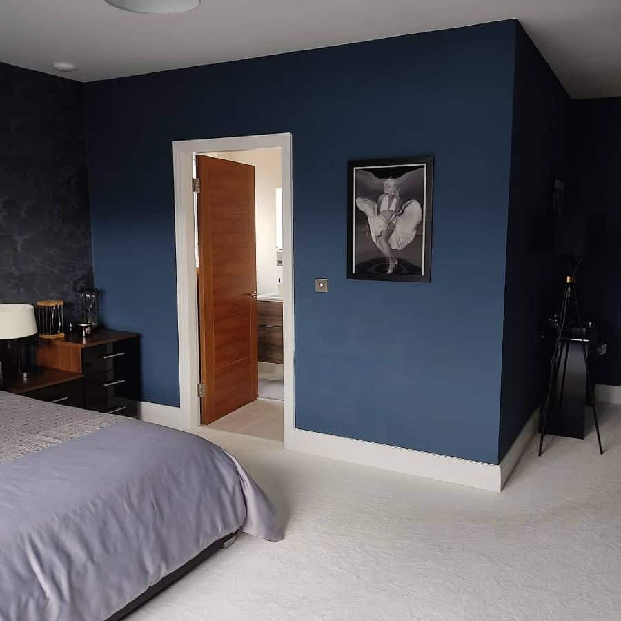 navy blue bedroom ideas mrsselfbuild
