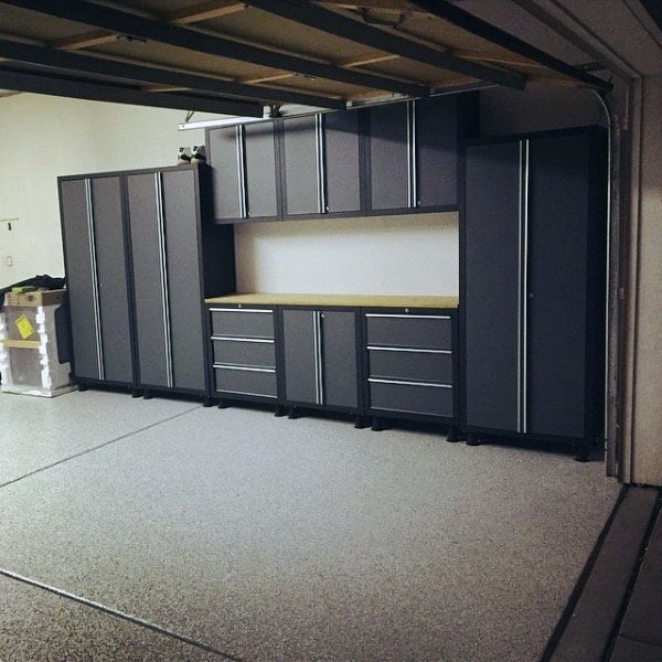 Neat Custom Cabinets Garage Organization Ideas
