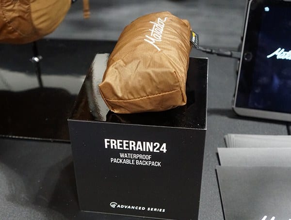 New Freerain24 Matador Backpack Compressed