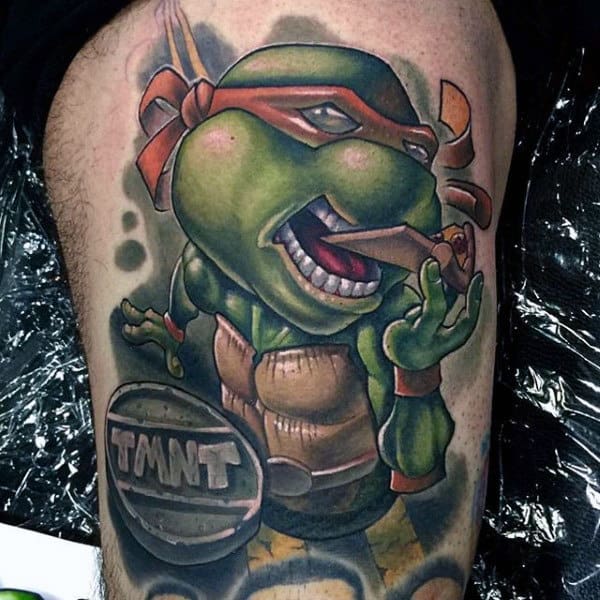 custom teenage mutant ninja turtles tattoo tattoo femaletattooartis   TikTok