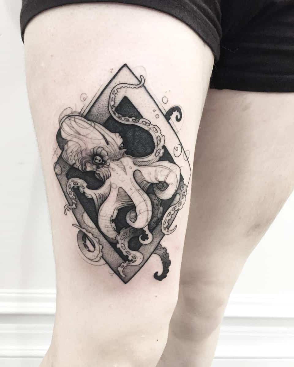 Illustrative tattoos | Hart & Huntington Tattoo Co. Orlando