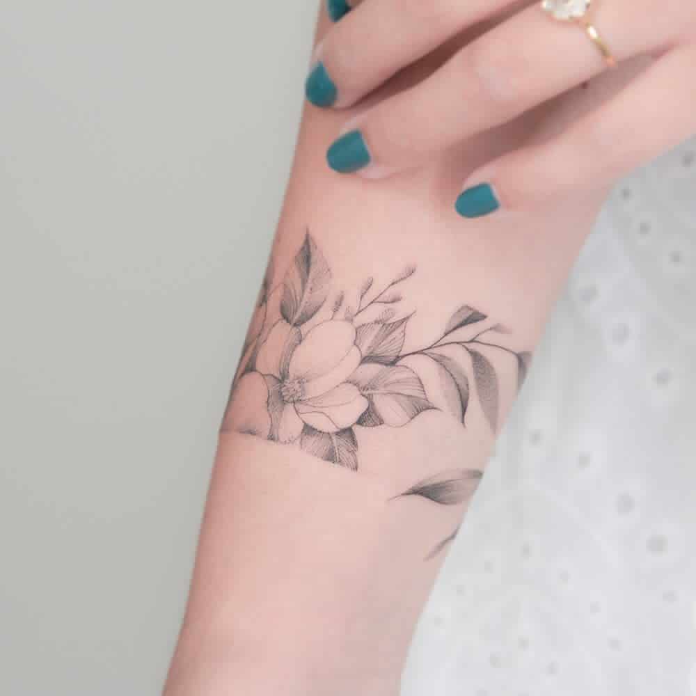 peonies flower tattoo smallTikTok Search
