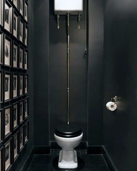 Nice Black Bathroom Interior Ideas