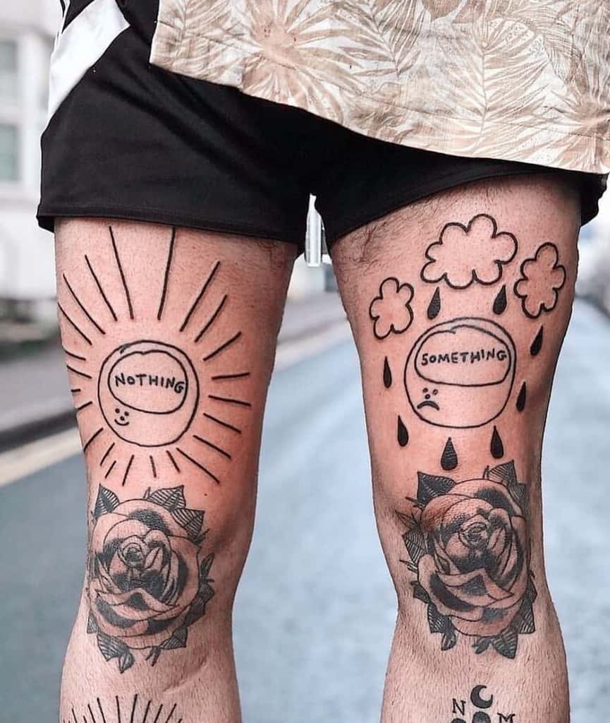 Nothing Something Like Comment Follow Funny Tattoo