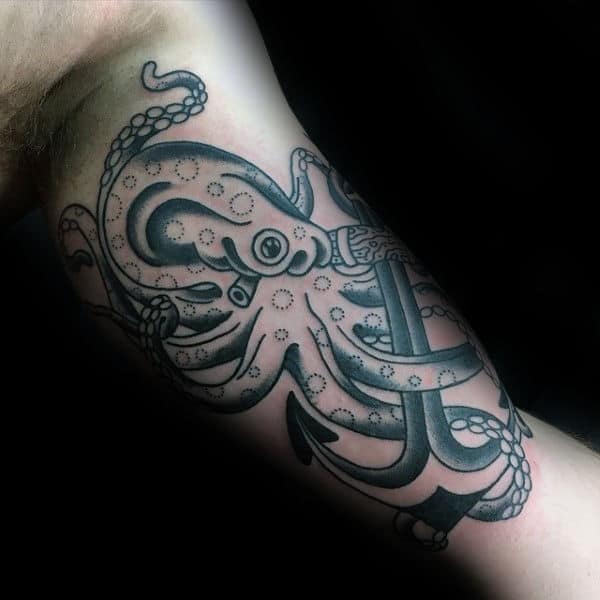 octopus-with-old-school-traditional-anchor-mens-inner-arm-bicep-tattoo
