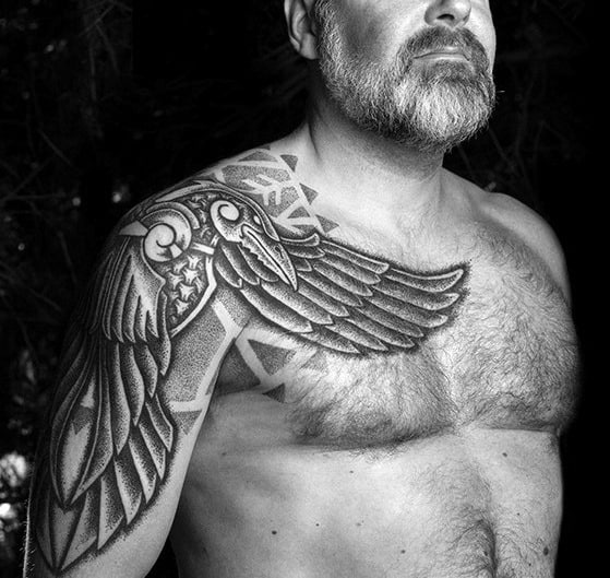 Odins Ravens Tattoos For Gentlemen