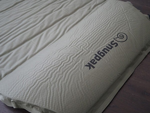 Olive Integrated Head Pillow Snugpak Basecamp Ops Self Inflating Xl Mat