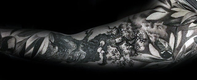 30 Olive Tree Tattoo Designs For Men – Olea Europaea Ink Ideas