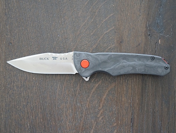 Opened Front Buck Knives Sprint Pro Knife