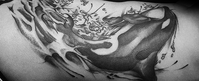 60 Orca Tattoo Designs for Men