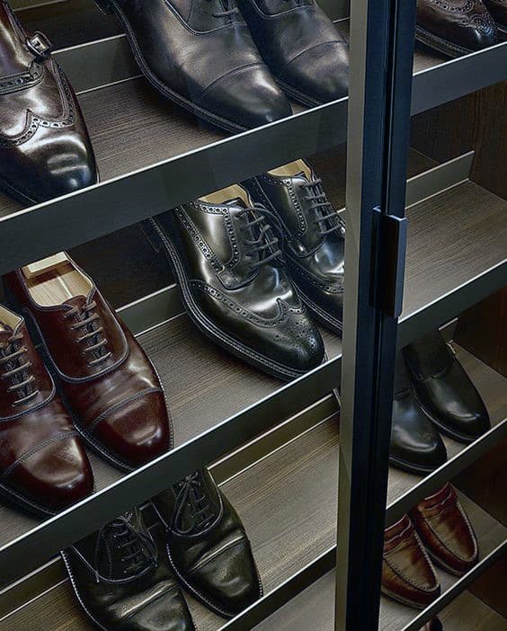 Organized Closet Mens Dress Shoe Rack