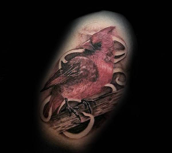 Cardinal by Billy Gale MADISON  Tattoos