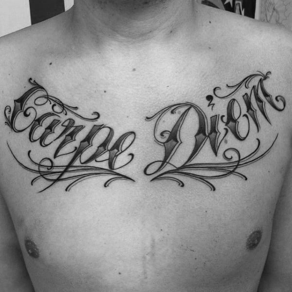 70 Carpe Diem Tattoo Designs For Men - Seize The Day Ink Ideas