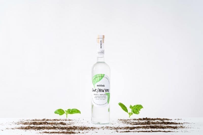 Our/New York Offers New Basil Vodka Sourced Locally