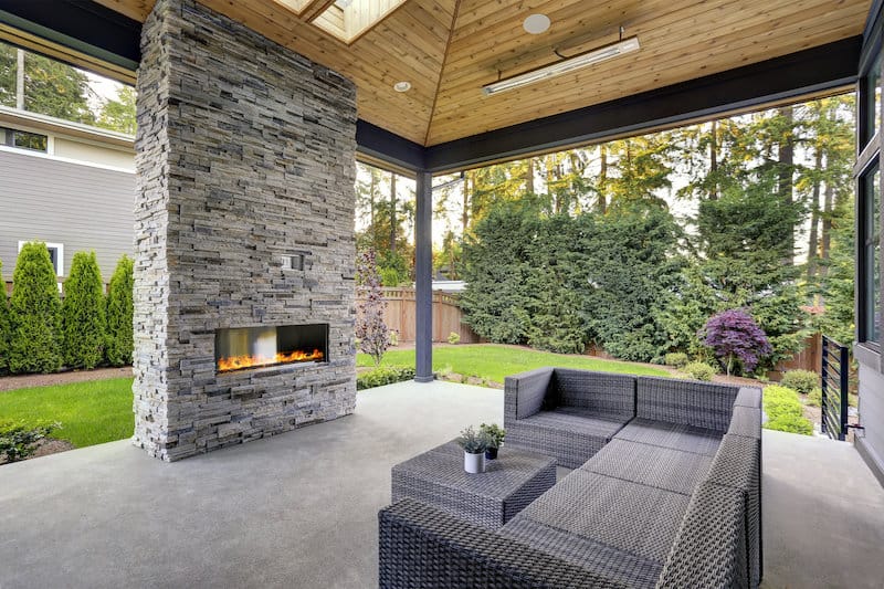 67 Outdoor Fireplace Designs and Ideas