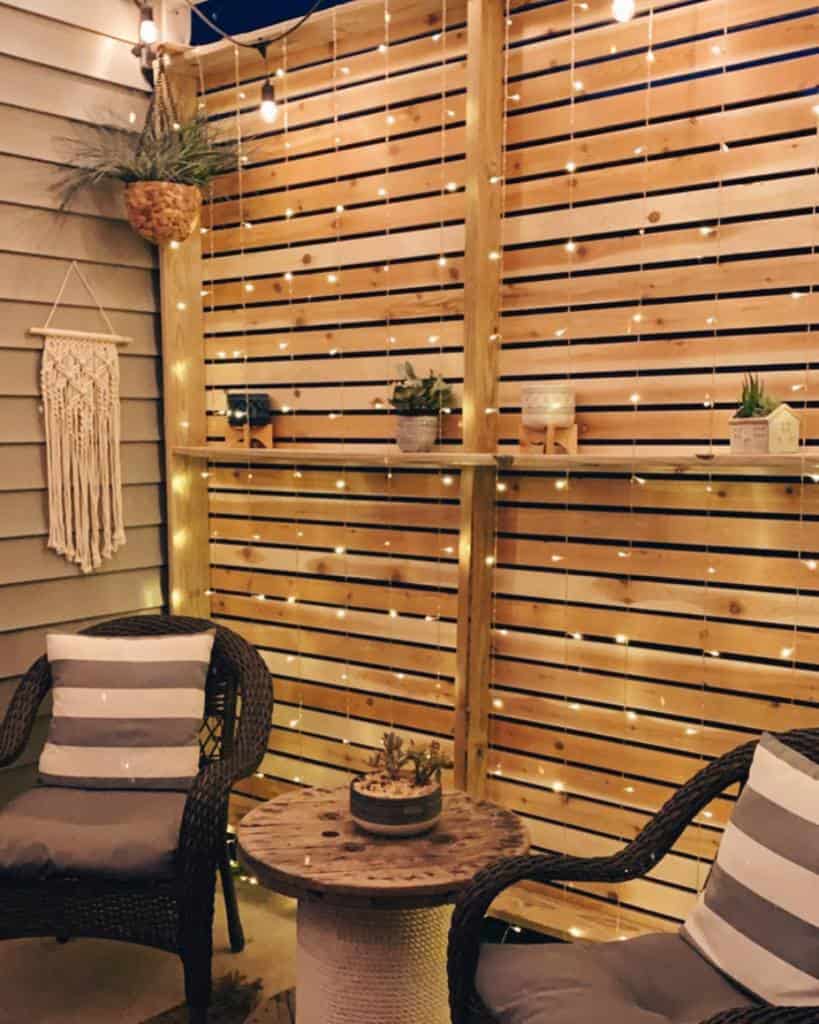 outdoor patio privacy ideas rachelleighsergent