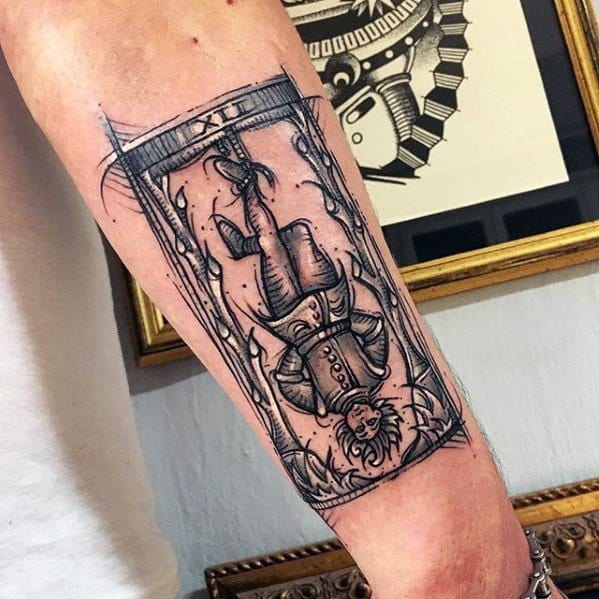 The hanged man tattoo by mateutsa  Tattoogridnet