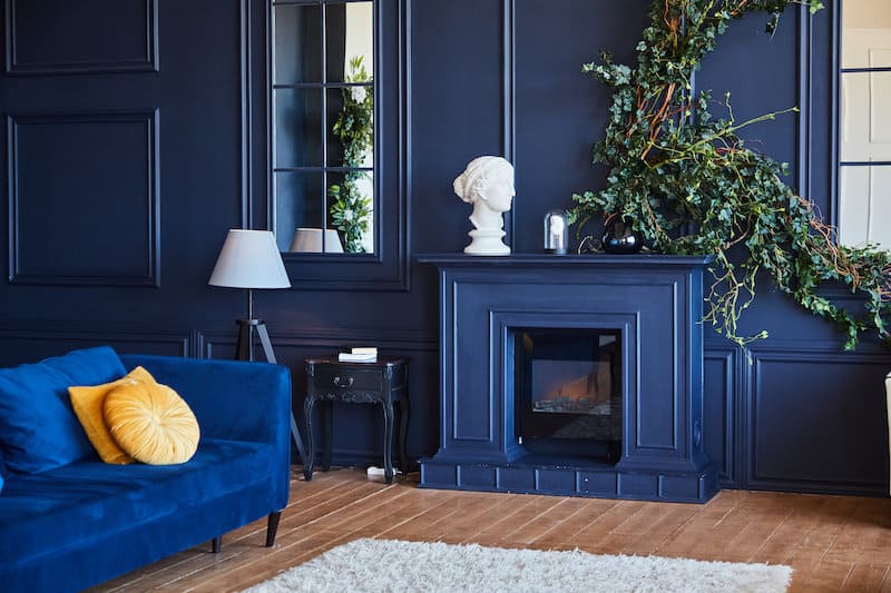 41 Painted Fireplace Ideas