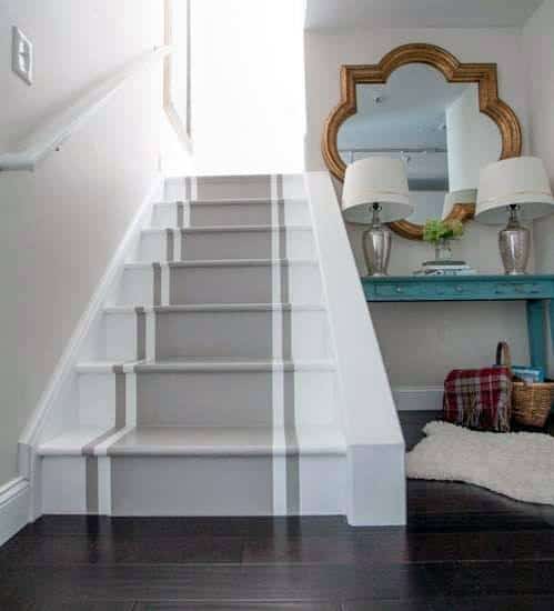 Painted Staircase Design Inspiration