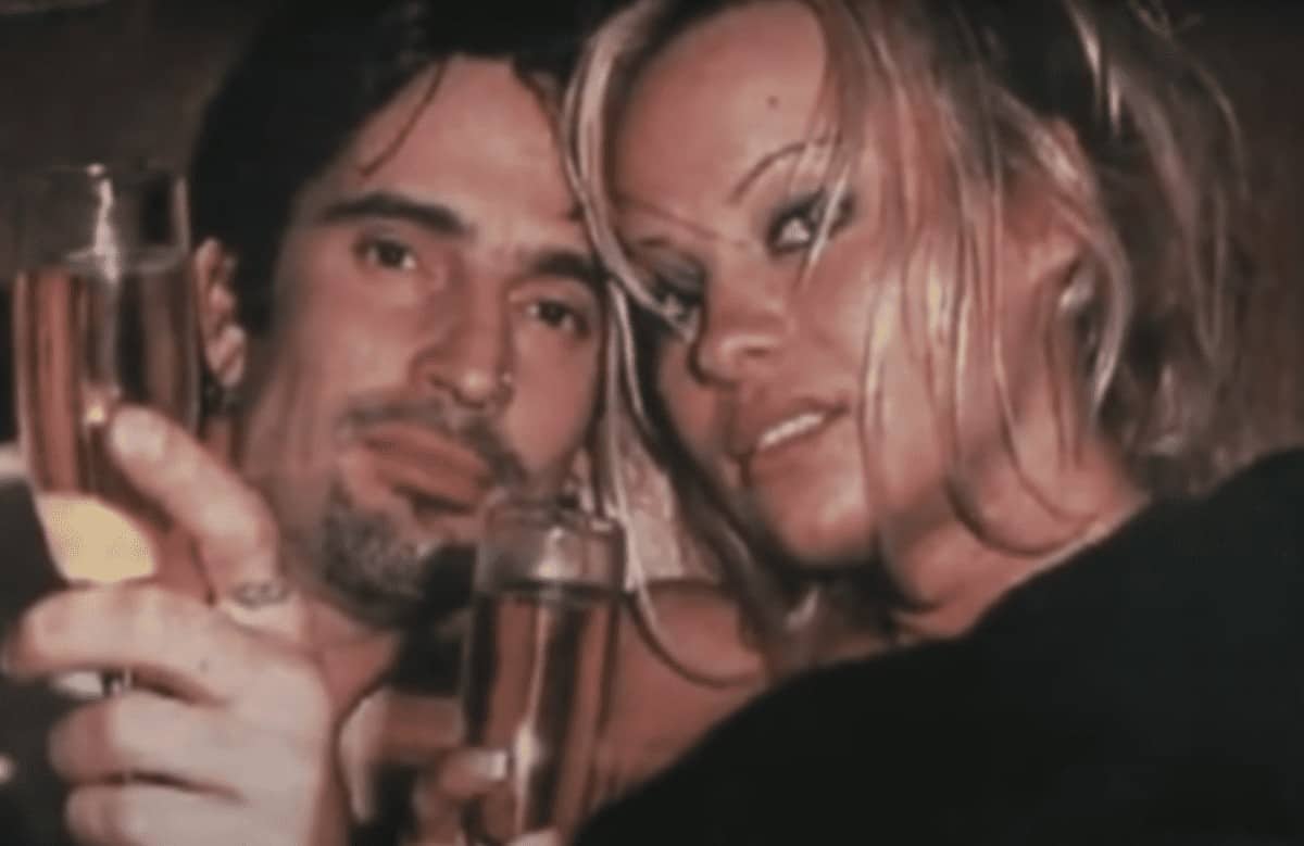 pamela anderson with tommy lee