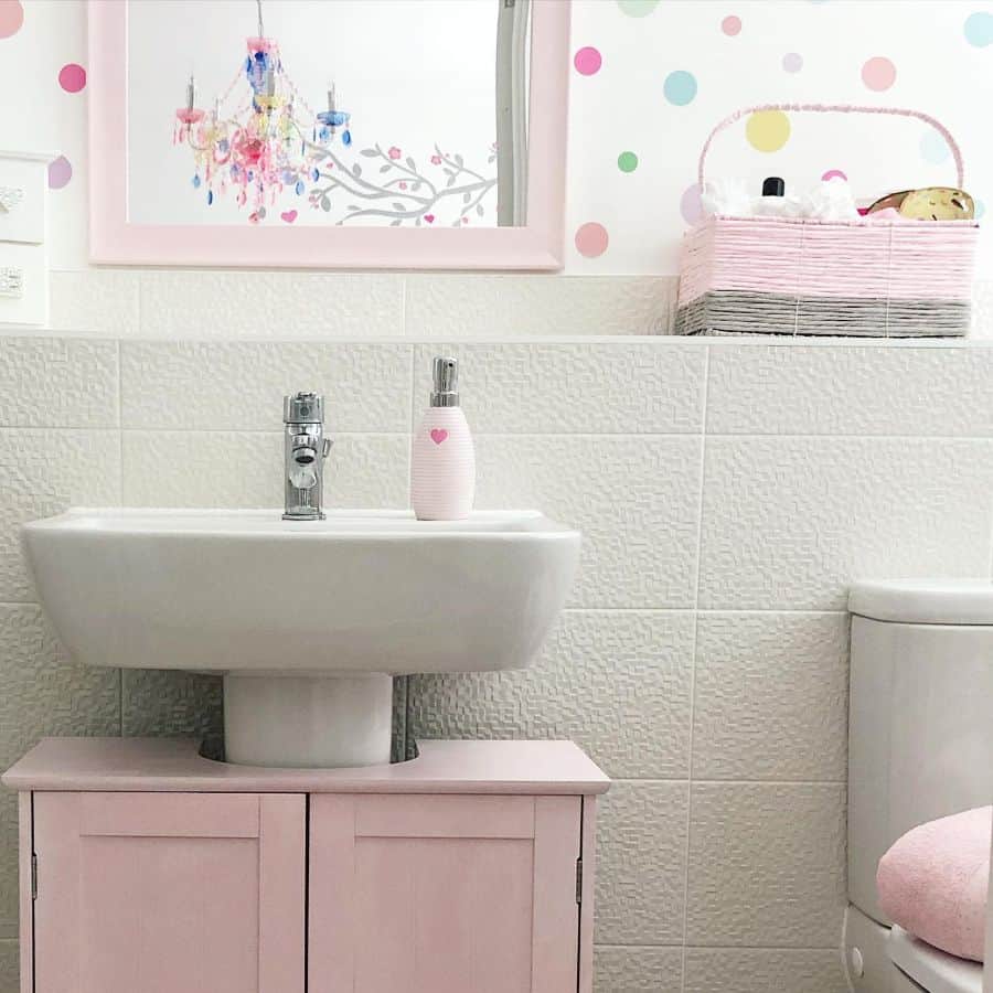 Pastel Kids Bathroom Ideas Housetohomestyling
