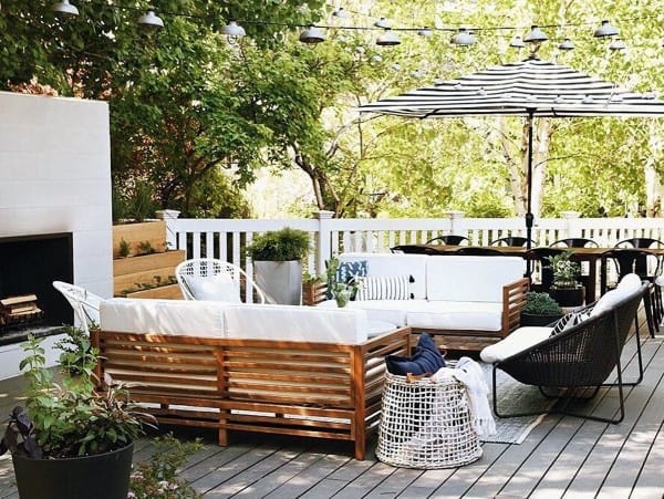 Top 60 Best Outdoor Patio Ideas Backyard Lounge Designs