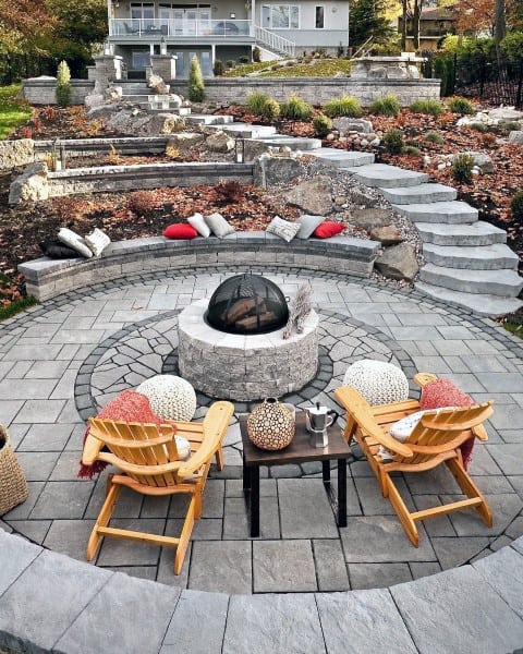 Patio Ideas With Fire Pit