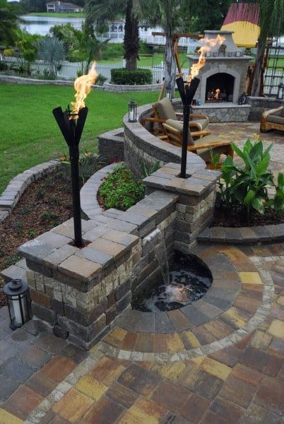 patio water feature