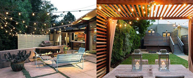 Top 40 Best Patio String Light Ideas, How To Light A Covered Patio