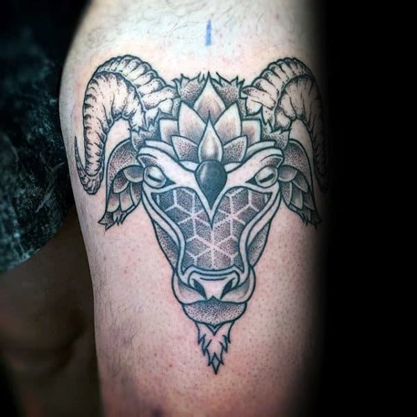 100 Goat Tattoo Designs For Men - Ink Ideas With Horns