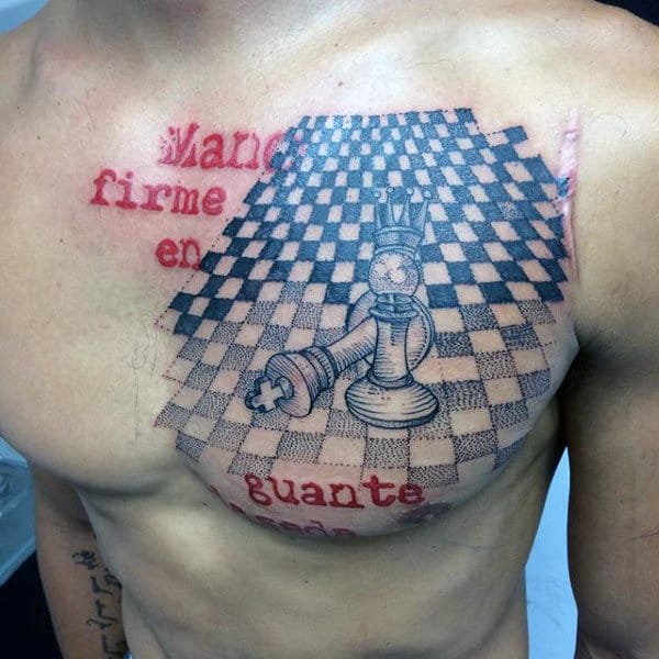 Xadrex #Chess #Rei #King #Tattoo #Tatuagem #Ideia #Design