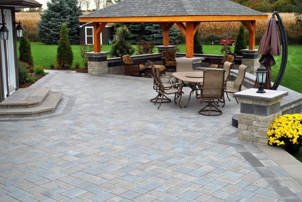 concrete brick pavers 