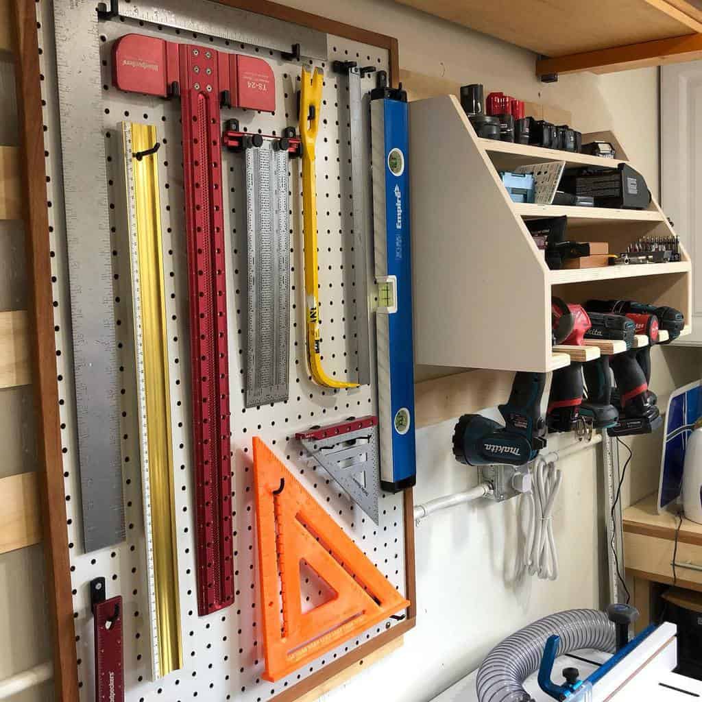 Workbench Pegboard Layout My XXX Hot Girl   Pegboard Work Bench Ideas Moody Makes 