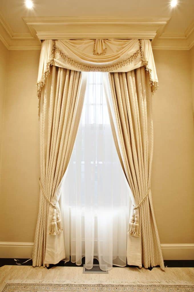 luxury valance style curtains 