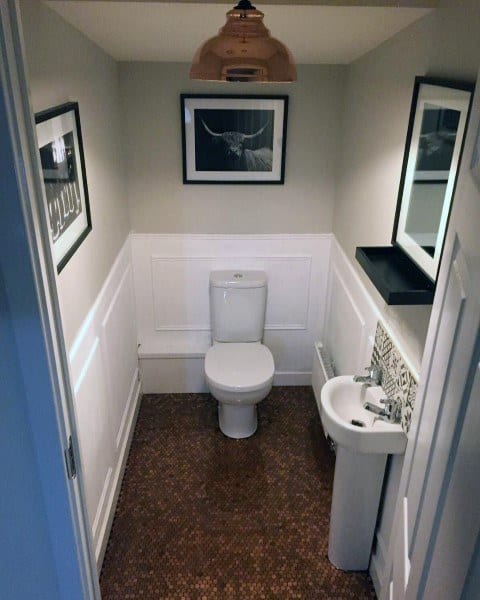 small penny floor toilet