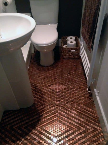 stylish penny floor bathroom 