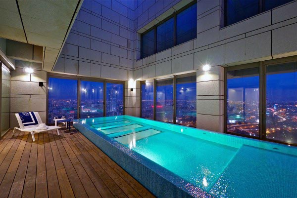 Penthouse City View Swimming Pool Indoors