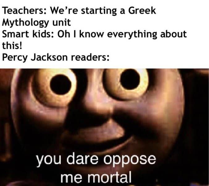 20 Percy Jackson Memes That Will Have You Giggling - Next Luxury